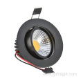 Round Recessed AC110V-220V Dimmable Ceiling downlights